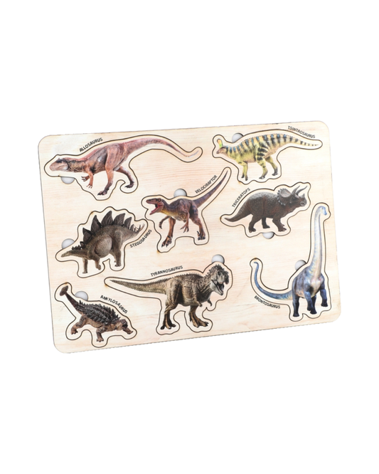 Wooden Dinosaurs Educational Puzzle