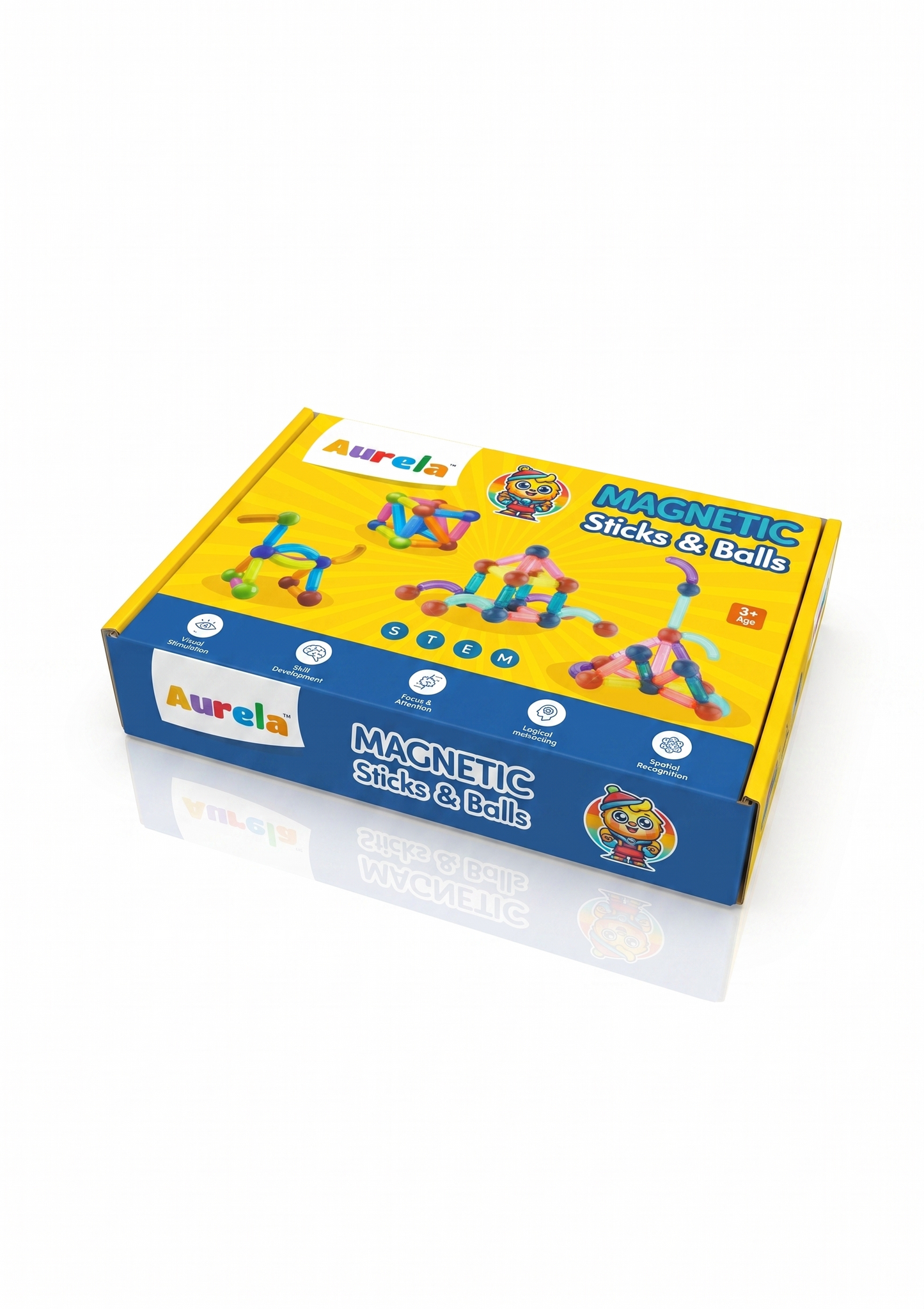 Magnetic Stick And Balls 32 Pcs Construction Set