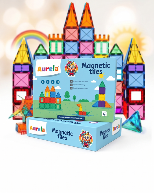 Magnetic Tiles 42 Pcs Construction Set